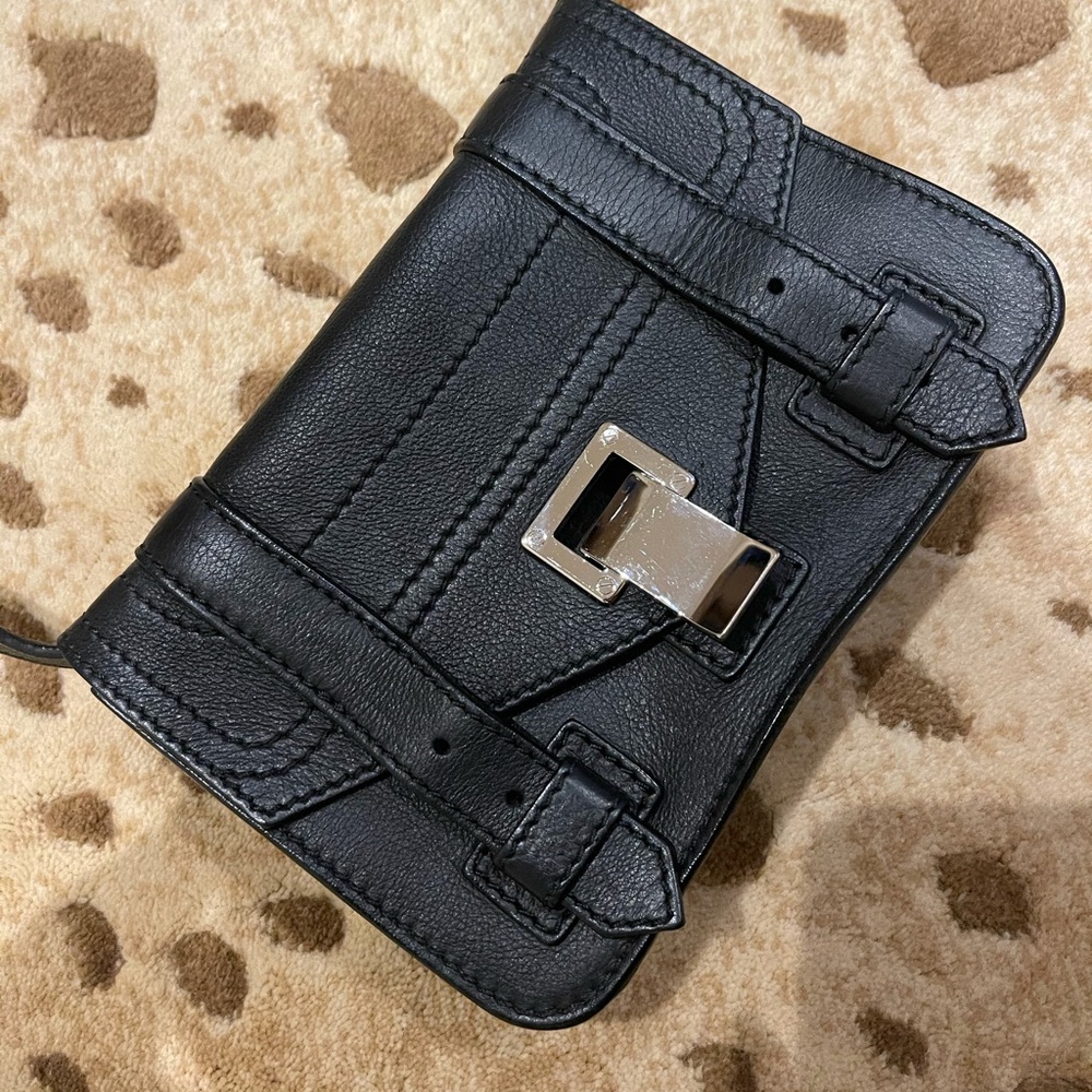 Proenza Schouler PS1 Mini black bag